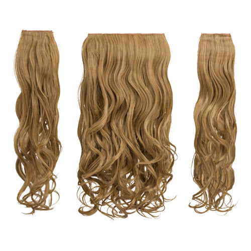 Three Pieces Curly Clip In Extension Heat Resistance synthetic Hair - G846C/G3C