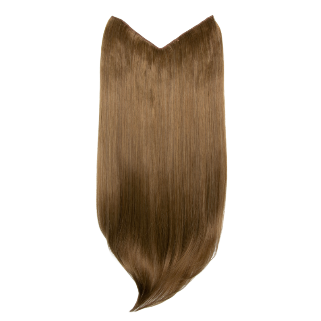 V-Shaped Synthetic Straight 1 Weft 20" Clip-In Hair Extension