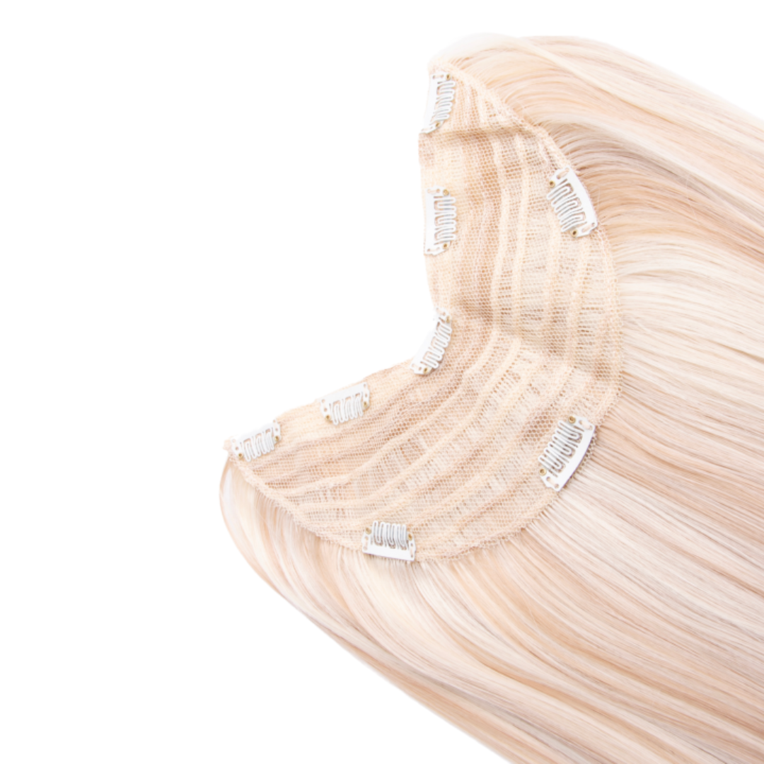 V-Shaped Synthetic Straight 1 Weft 20" Clip-In Hair Extension