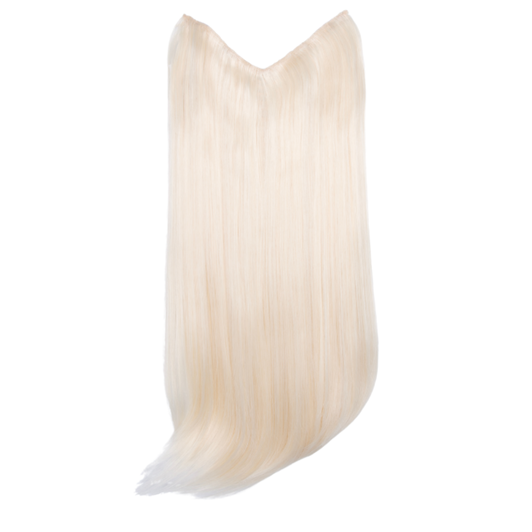 V-Shaped Synthetic Straight 1 Weft 20" Clip-In Hair Extension